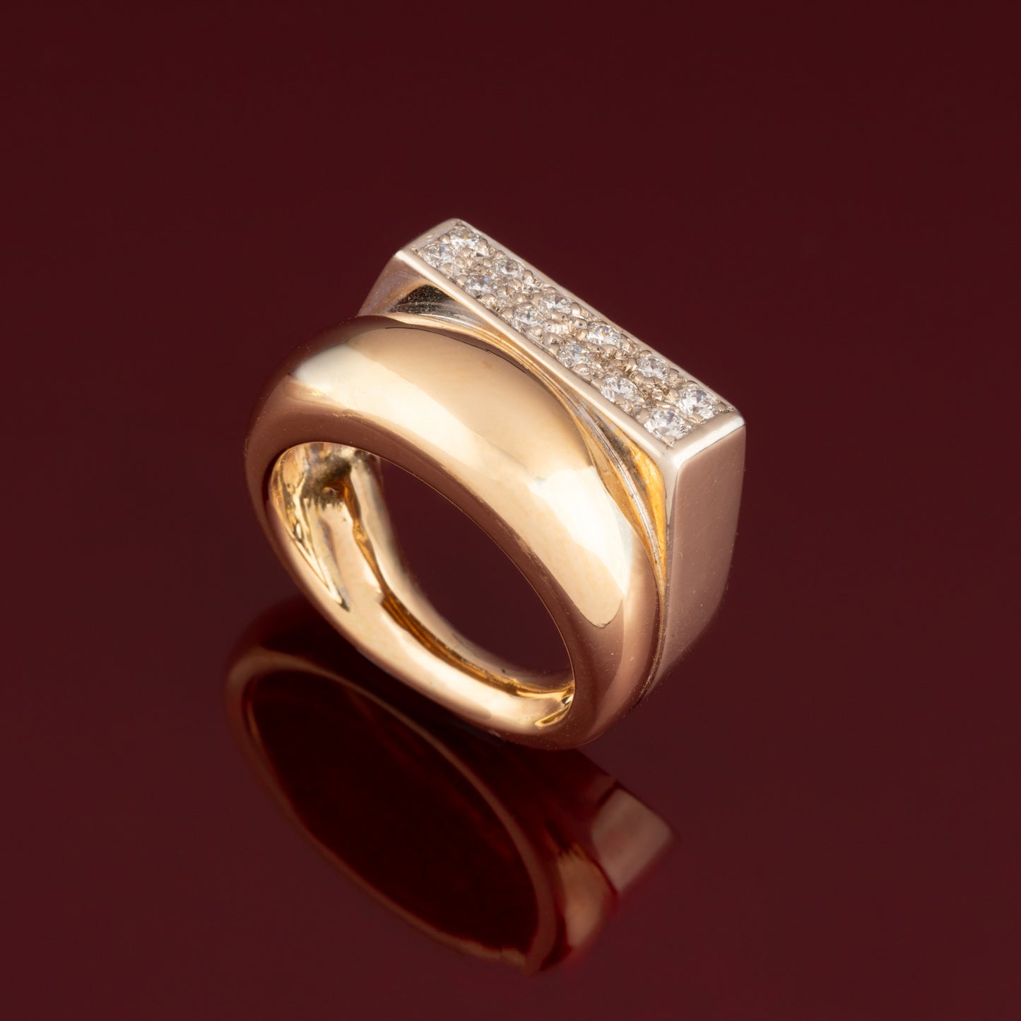 Two-tone ring