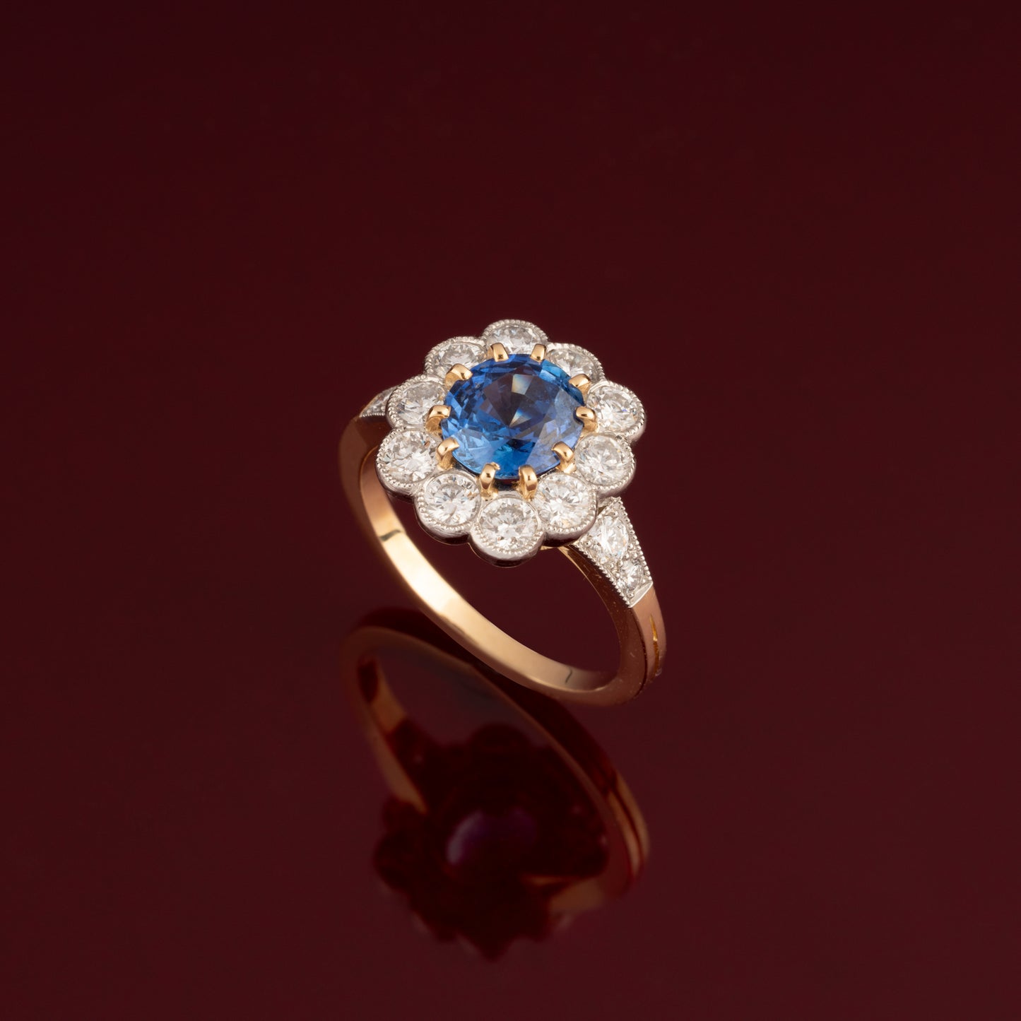 Daisy Sapphire Ring