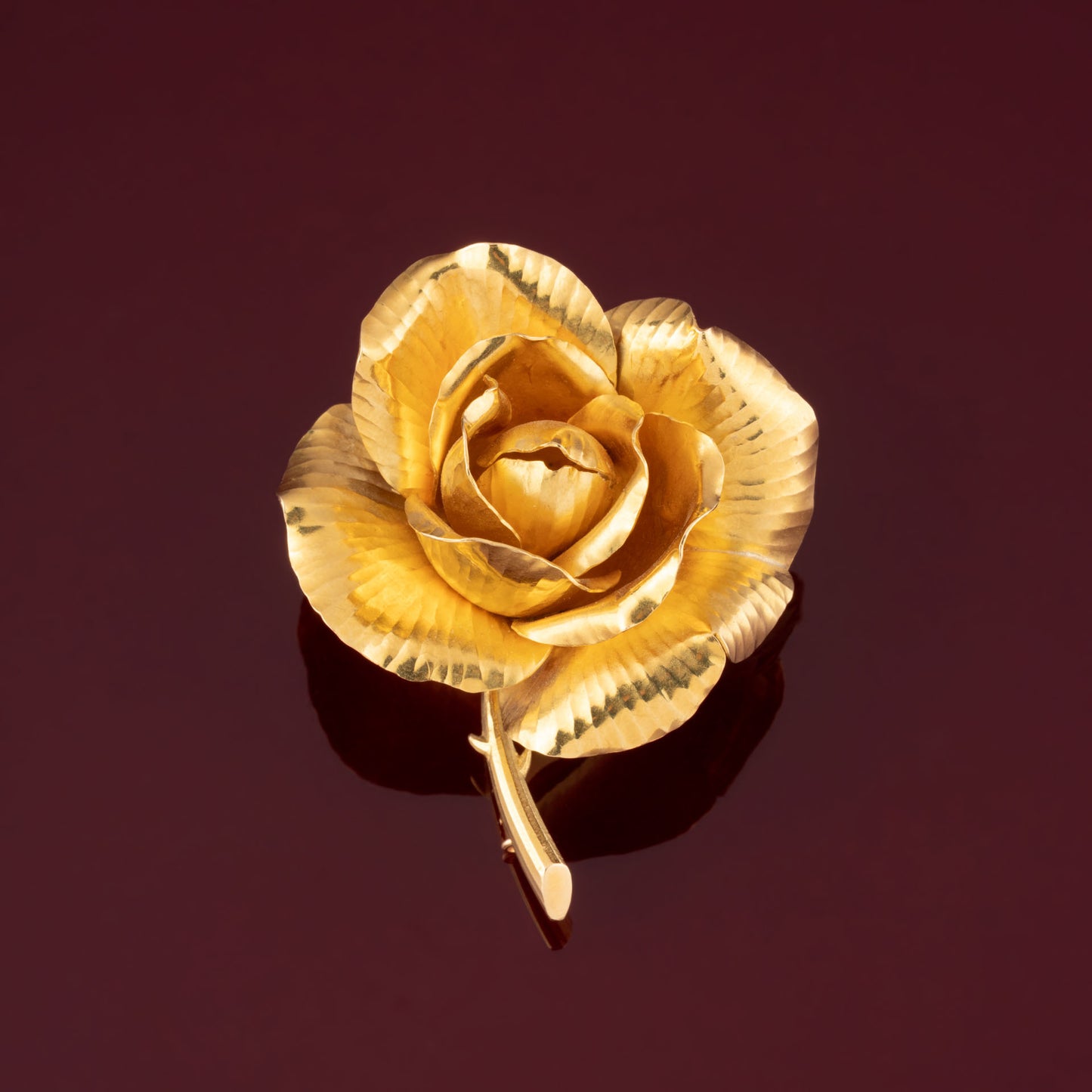 Broche Rose Hermès