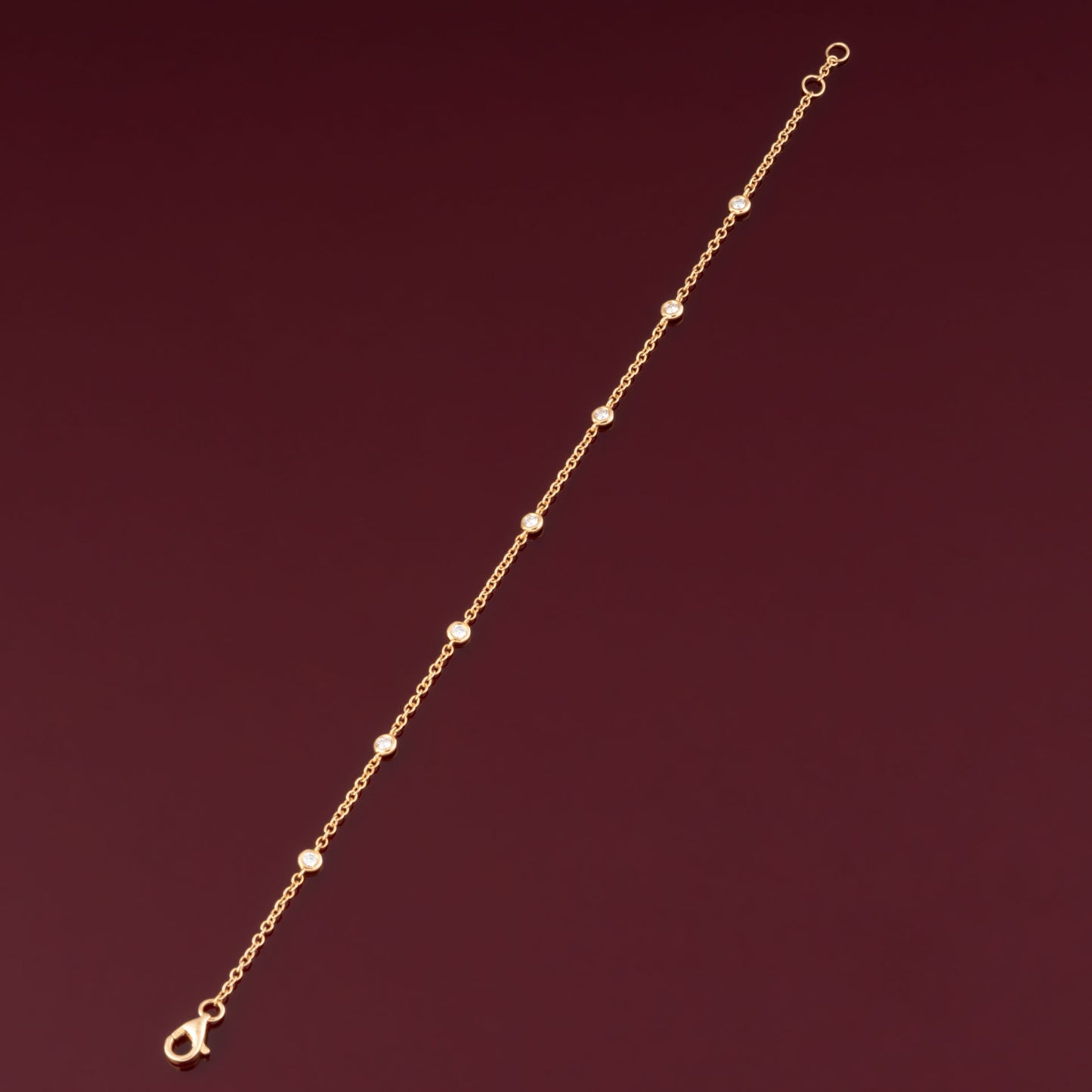 Bracelet or et diamants