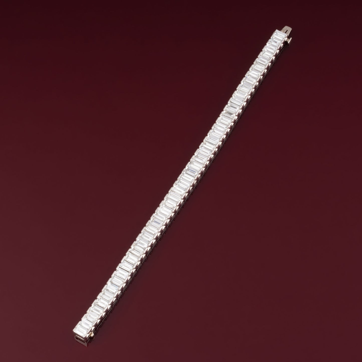 Bracelet rivière baguette