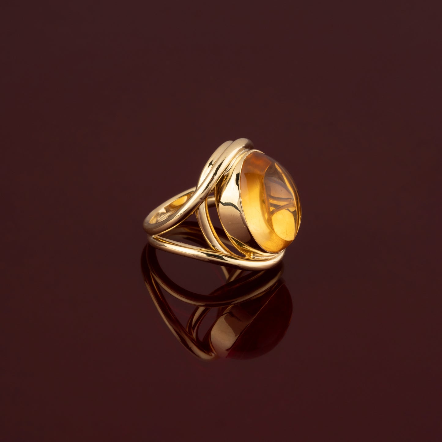 Citrine ring