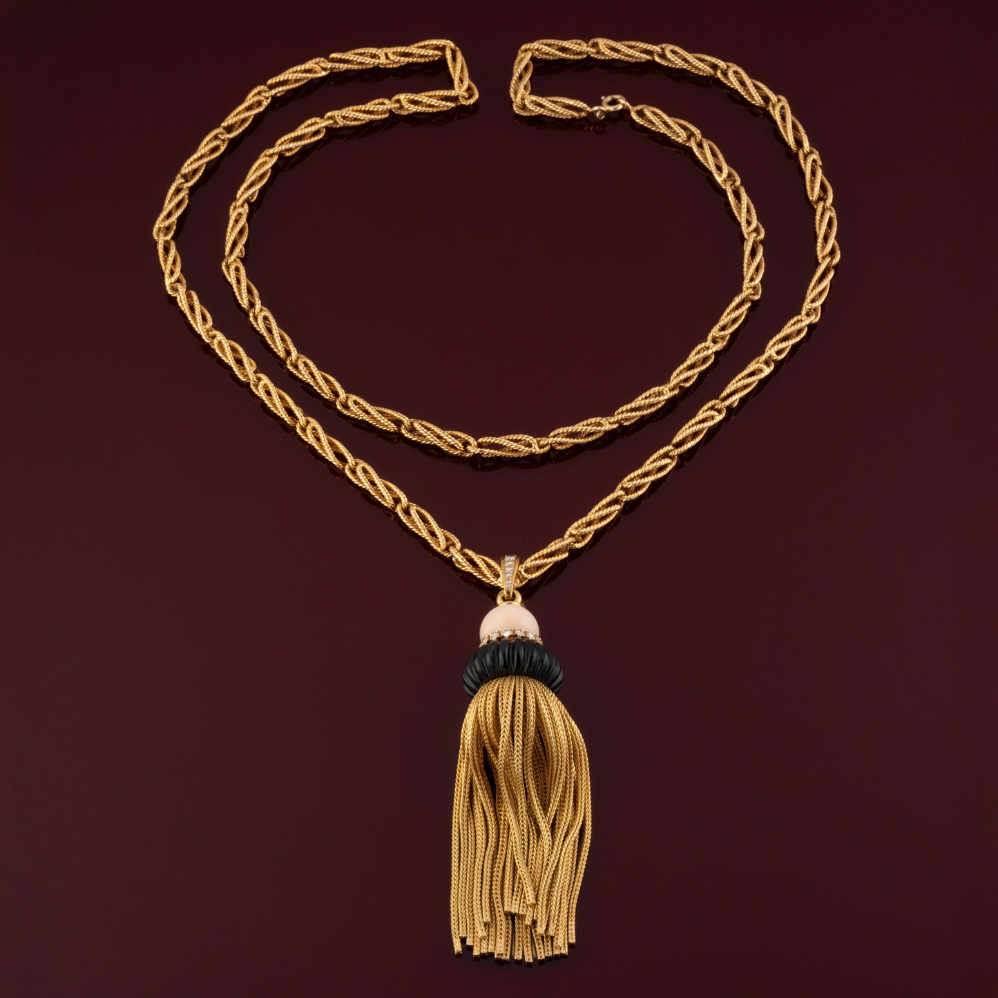 Pendentif pompon