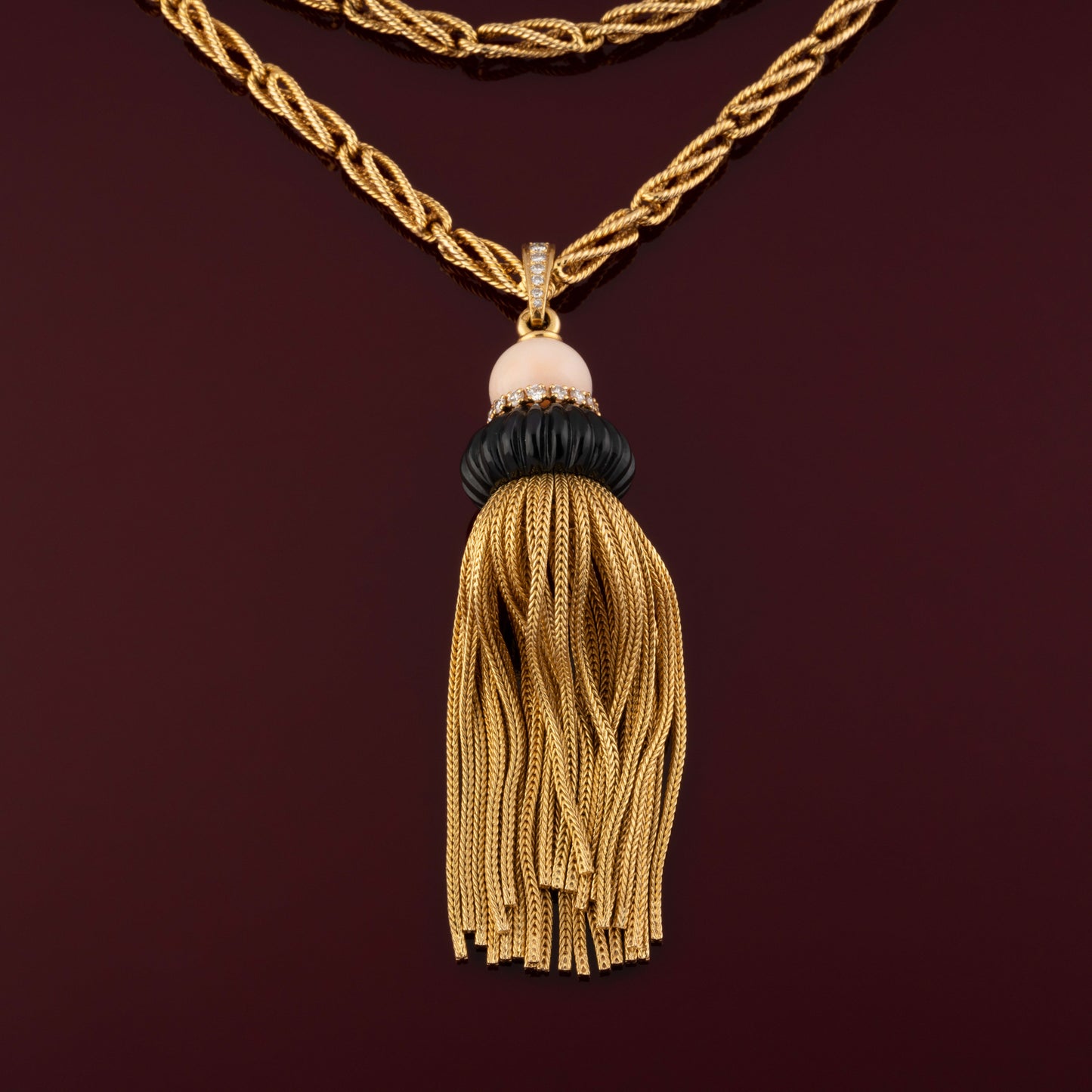 Pendentif pompon