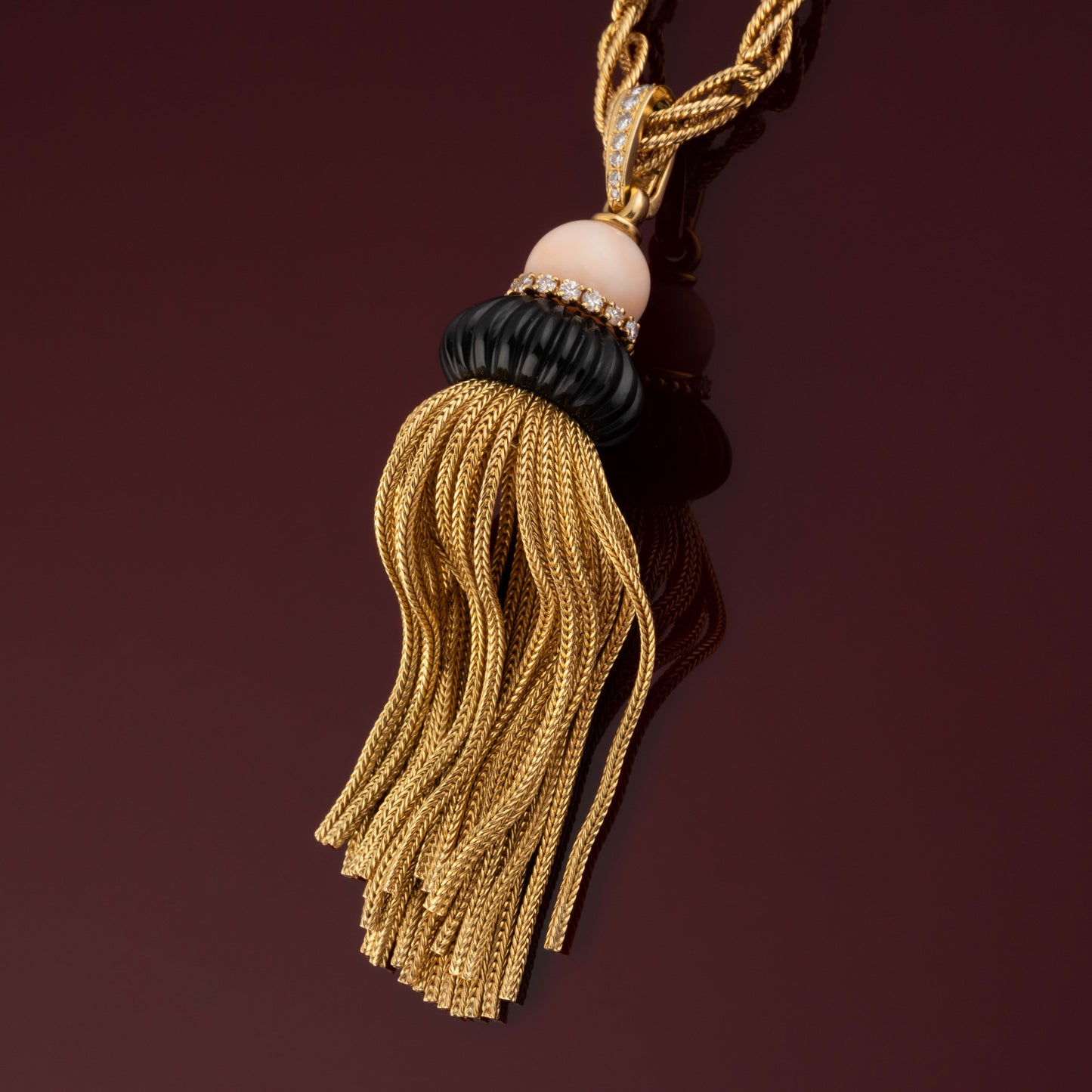 Pendentif pompon