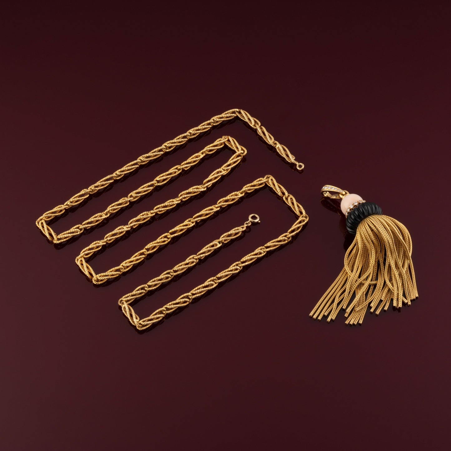 Pendentif pompon