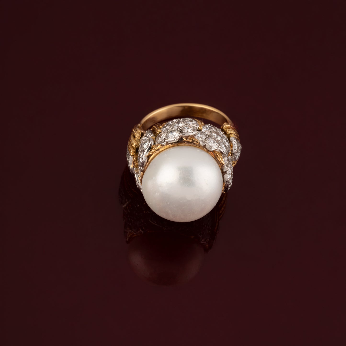 Bague perle