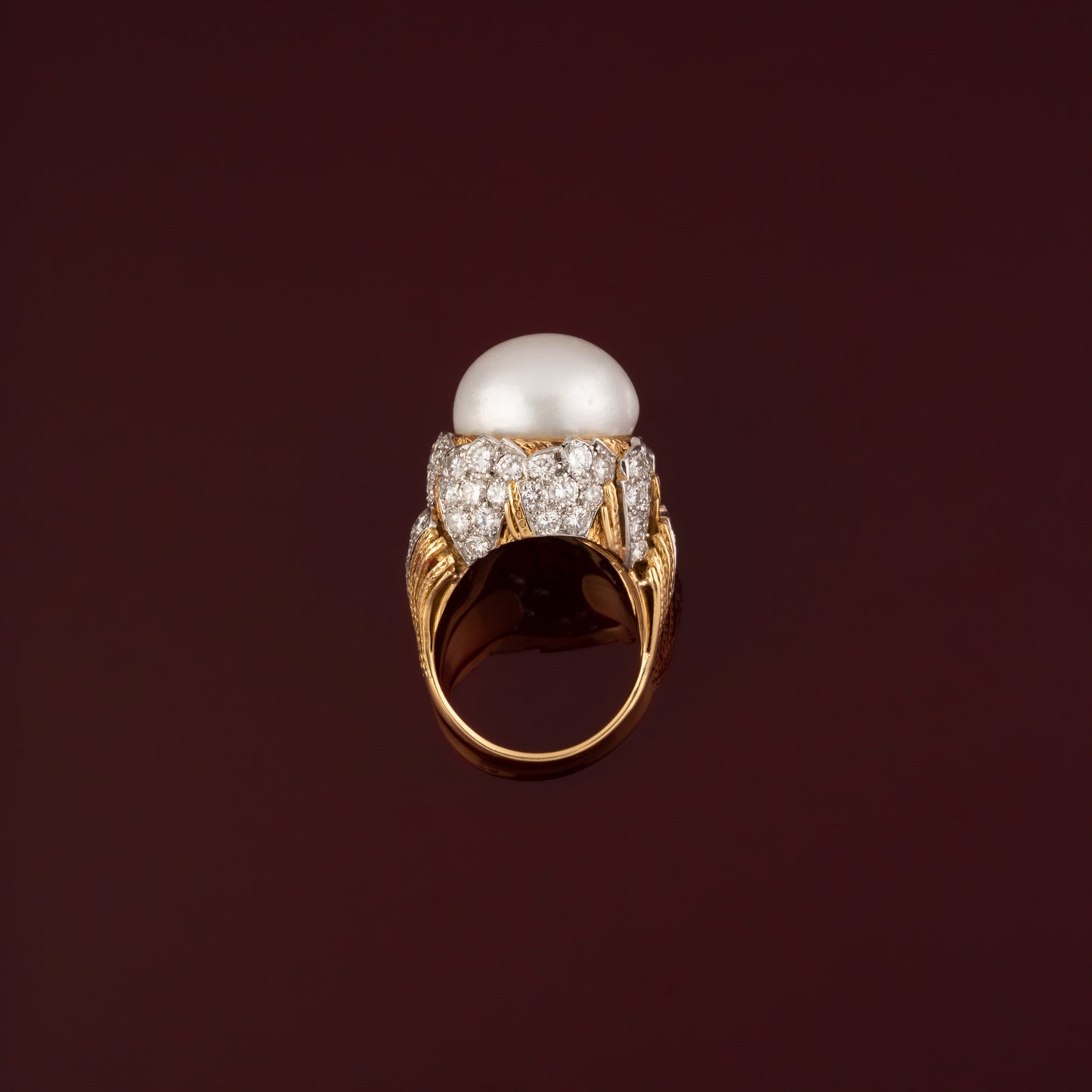 Bague perle