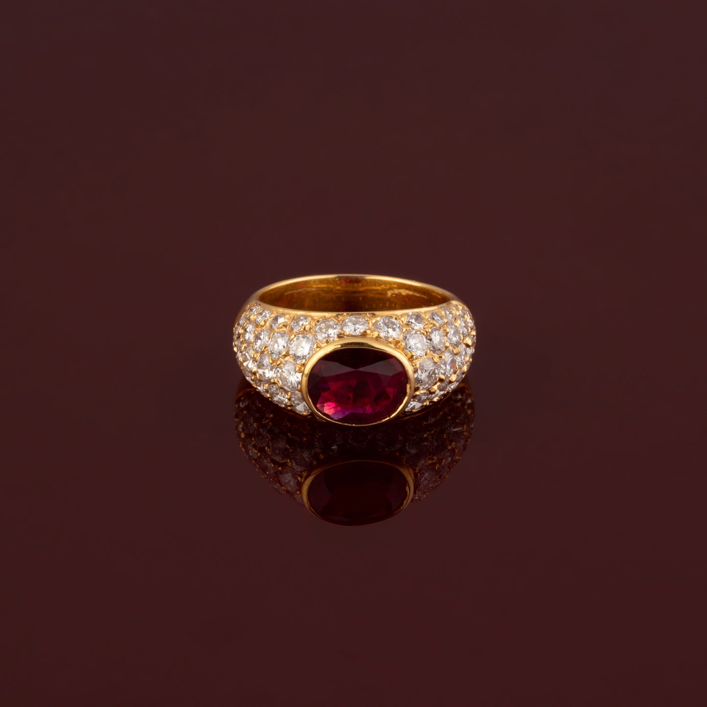 Bague rubis