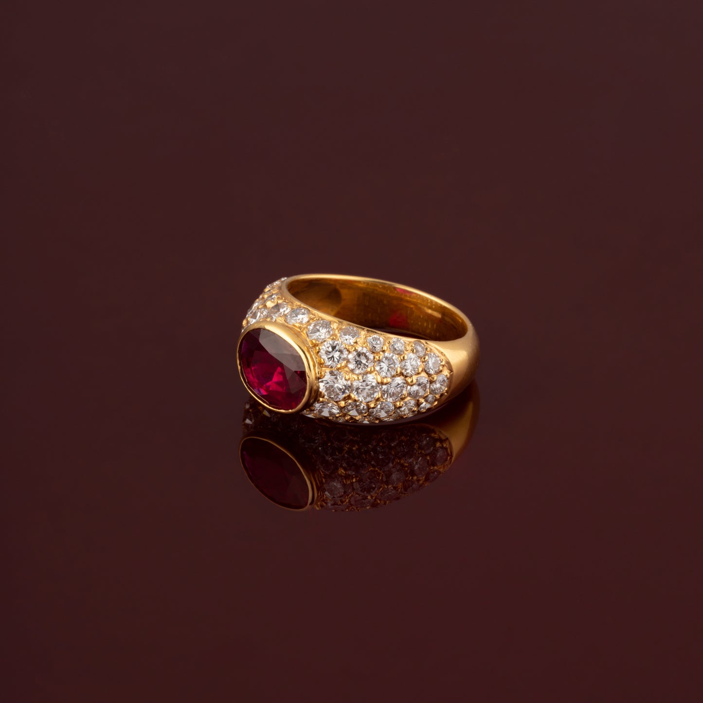 Bague rubis