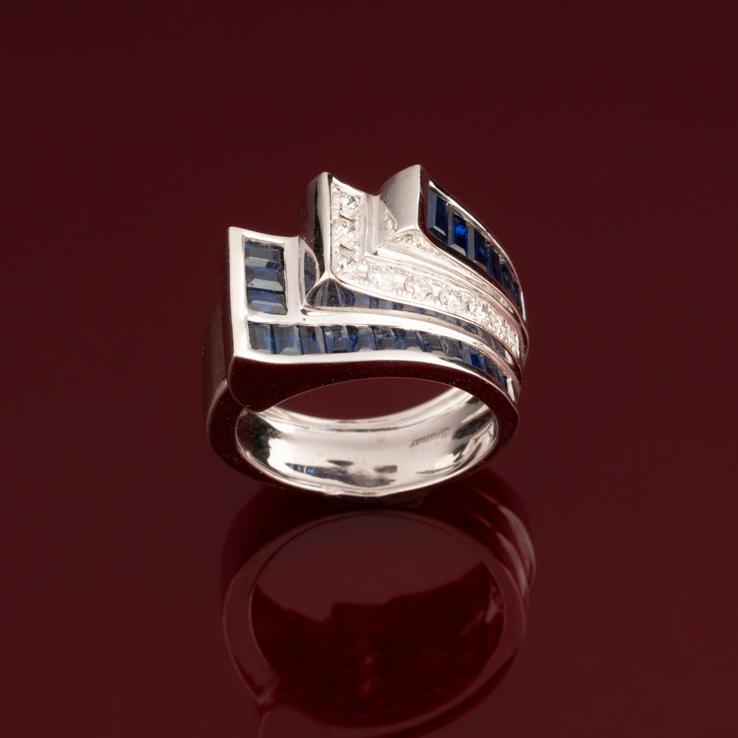 Bagues saphir et diamant