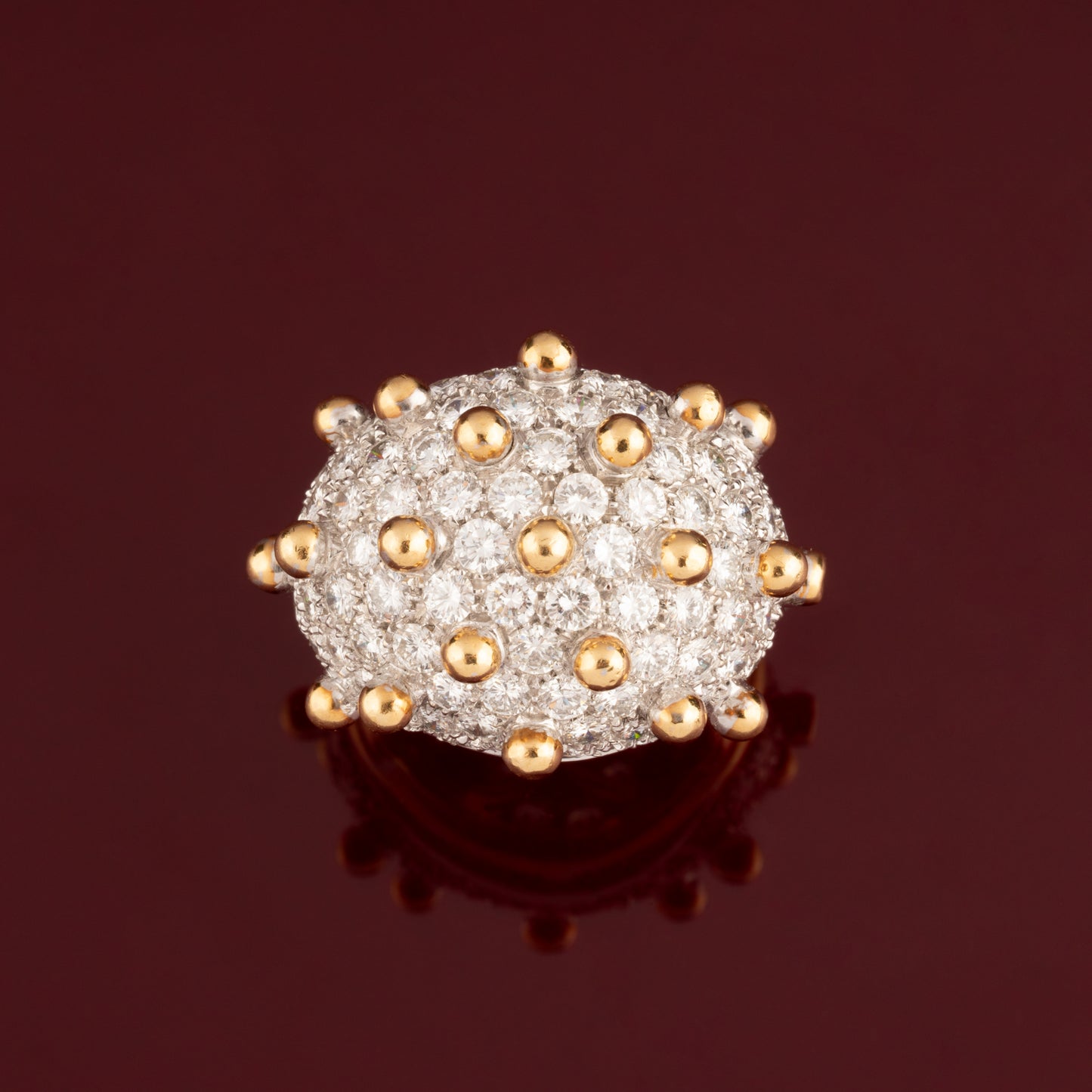 Demi parure vintage diamants