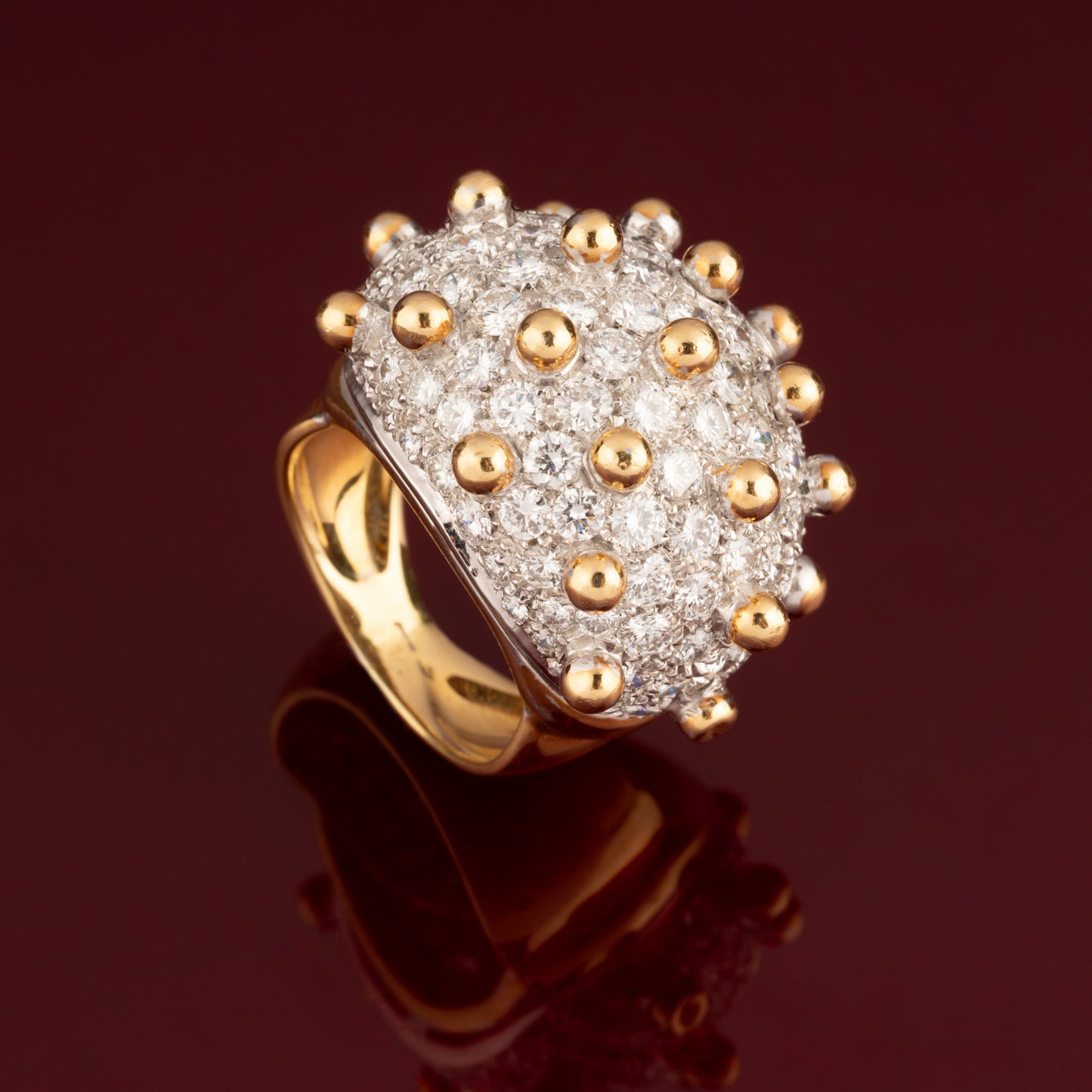 Demi parure vintage diamants