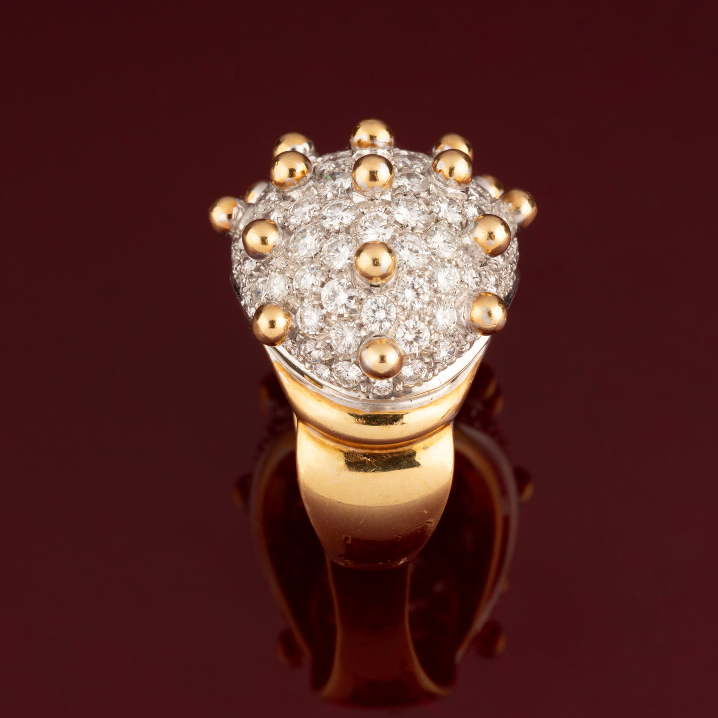 Demi parure vintage diamants