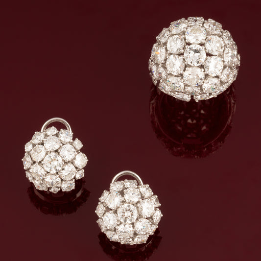 Demi parure diamants