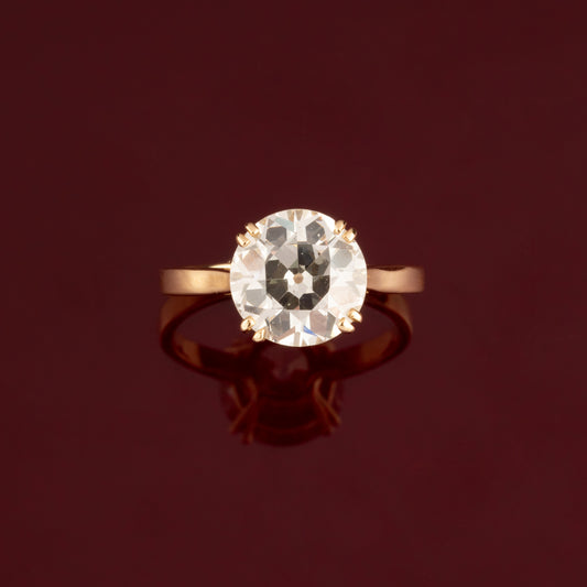 Bague solitaire diamant