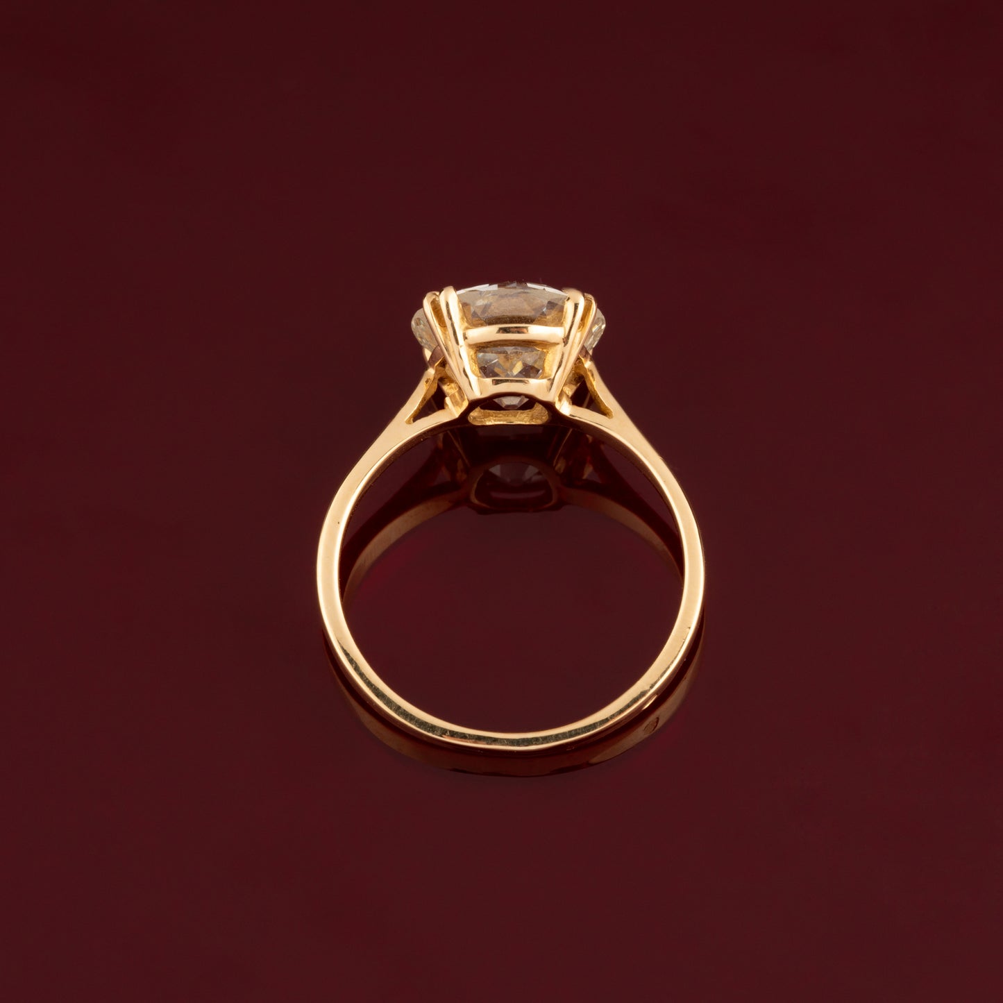 Bague solitaire diamant