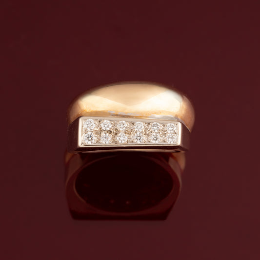 Bague Bicolore