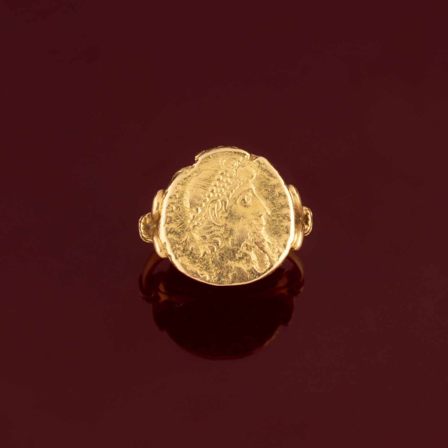 Bague pièce antique
