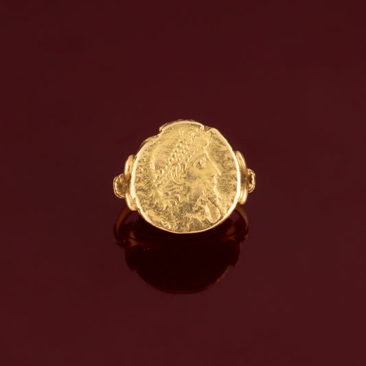 Bague pièce antique