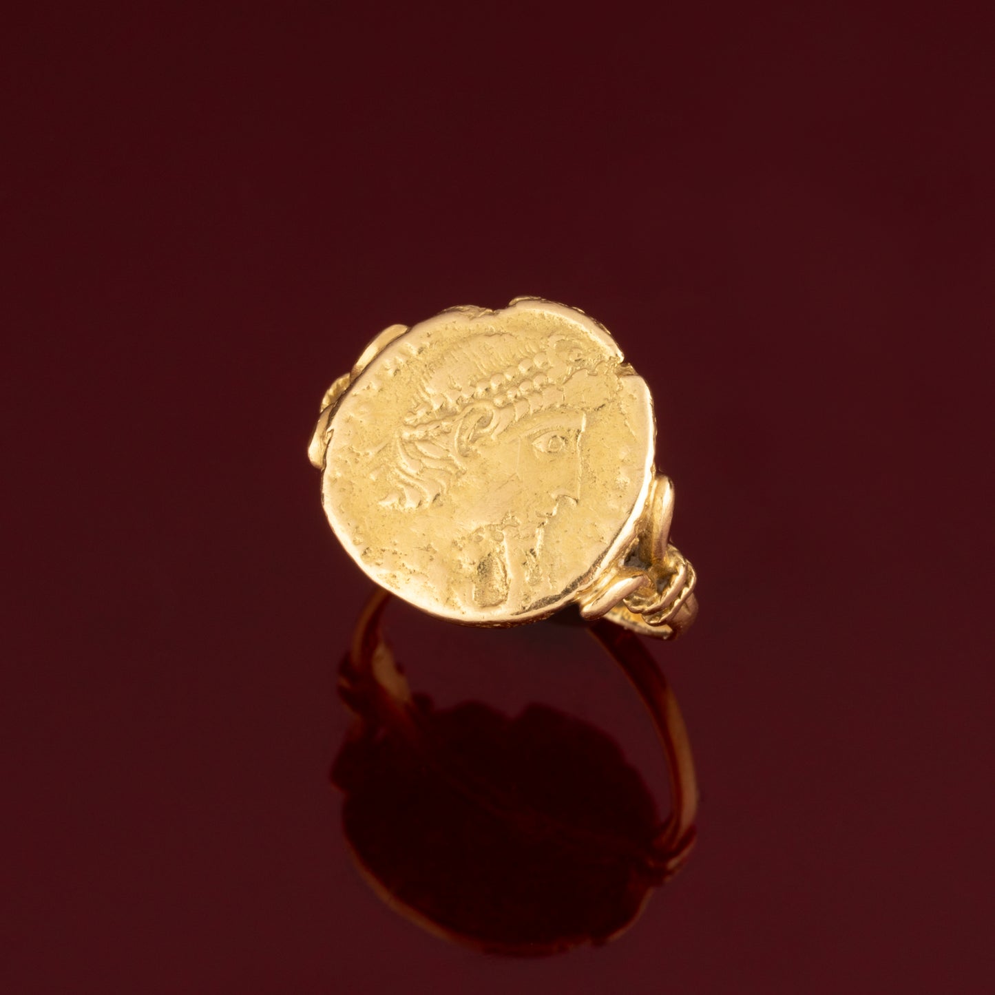 Bague pièce antique