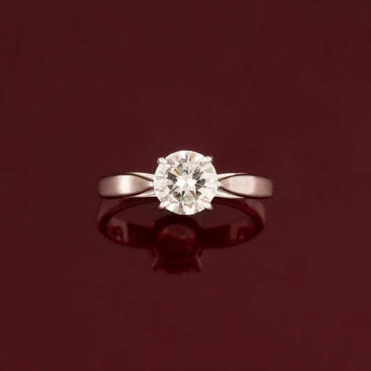 Bague solitaire diamant
