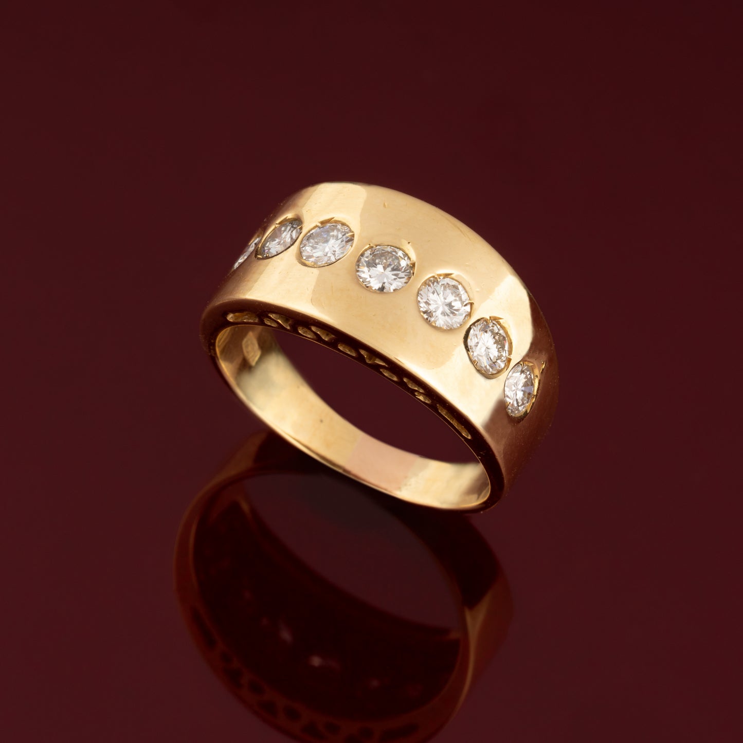 7 diamond ring