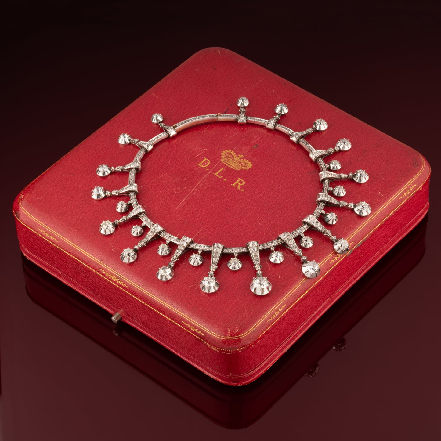 Collier franges