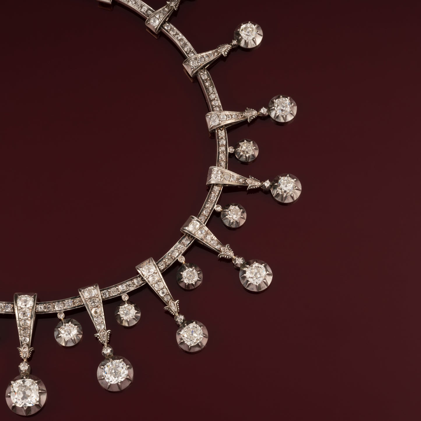 Collier franges
