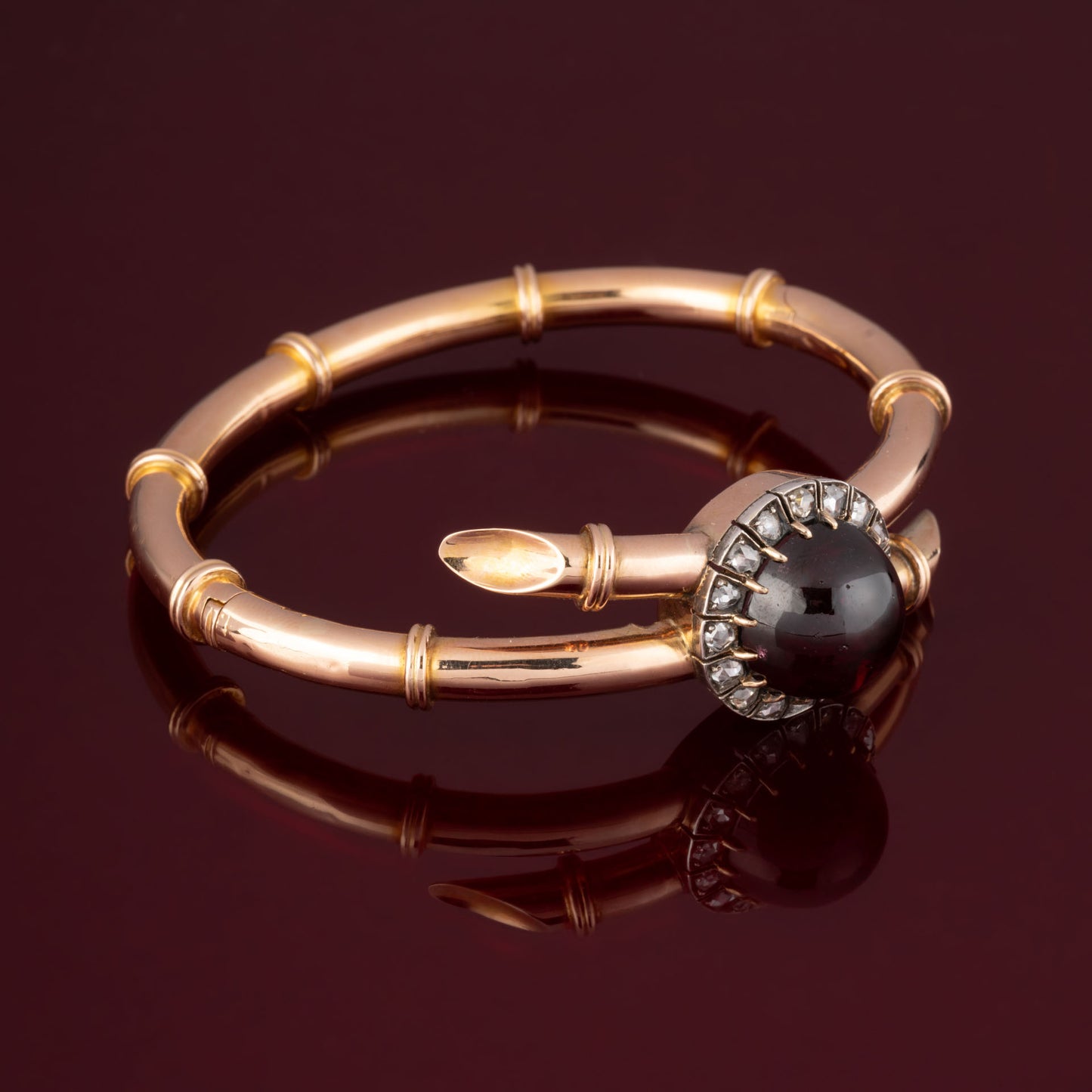 Bracelet grenat
