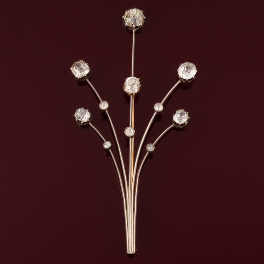 Aigrette en diamant