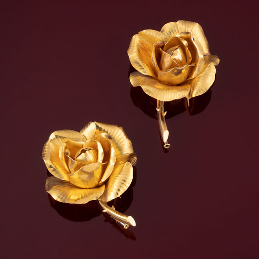 Broche Rose Hermès