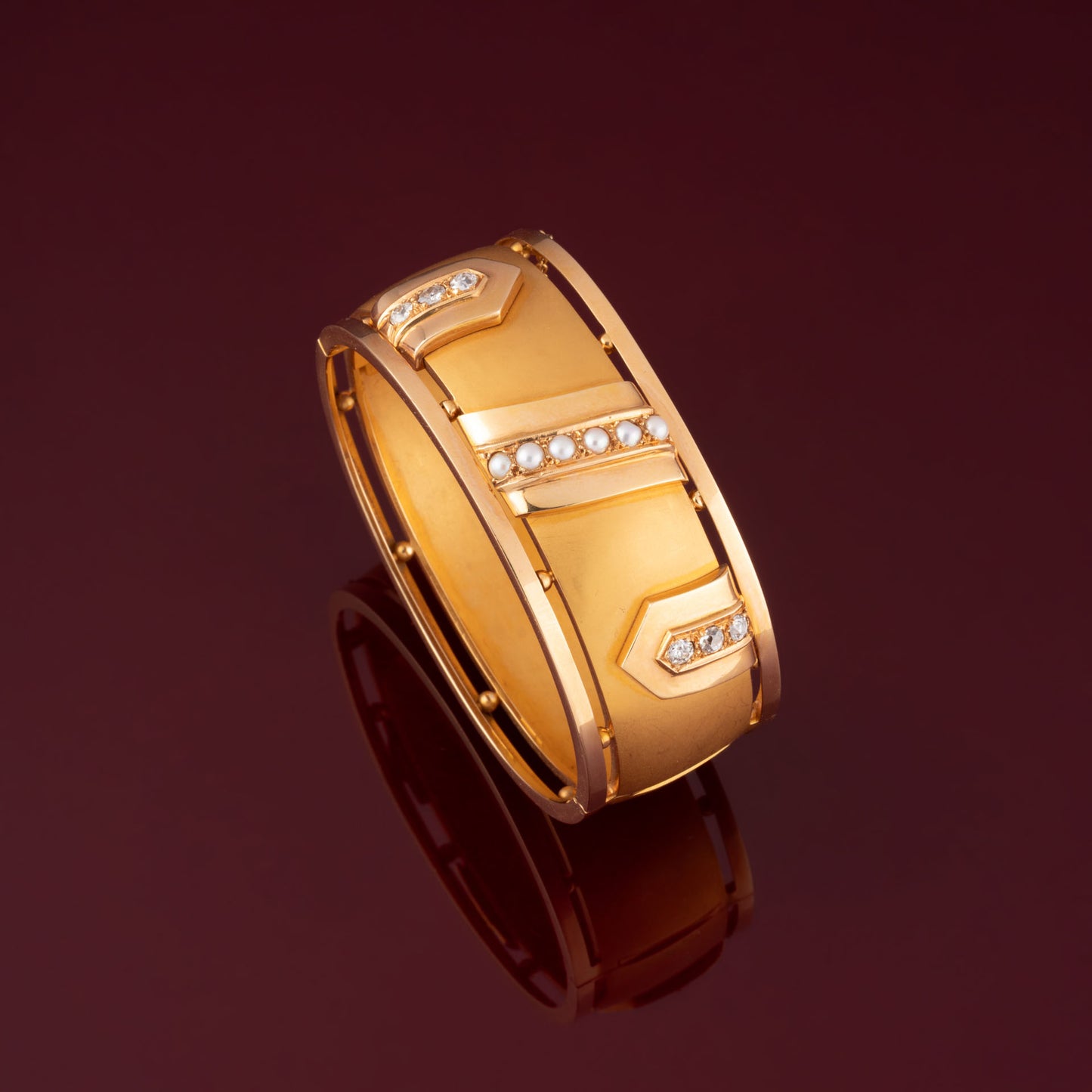 Bracelet rigide Epoque Napoléon III