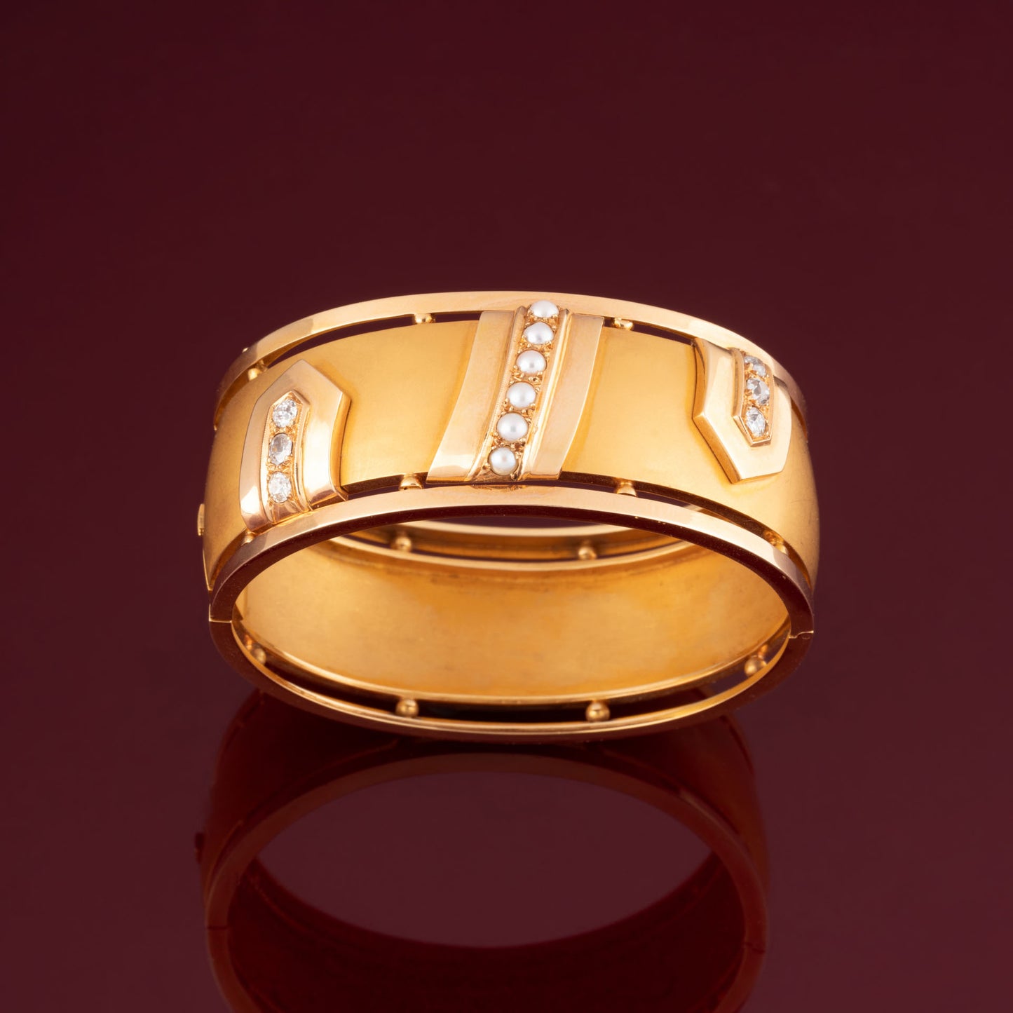 Bracelet rigide Epoque Napoléon III
