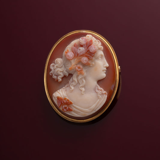 Broche camée