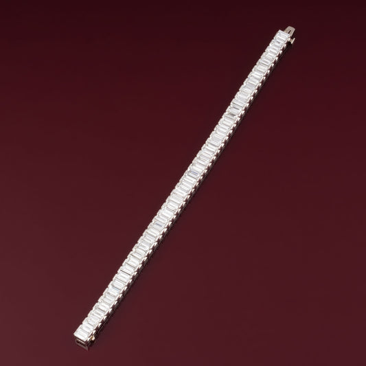 Bracelet rivière baguette