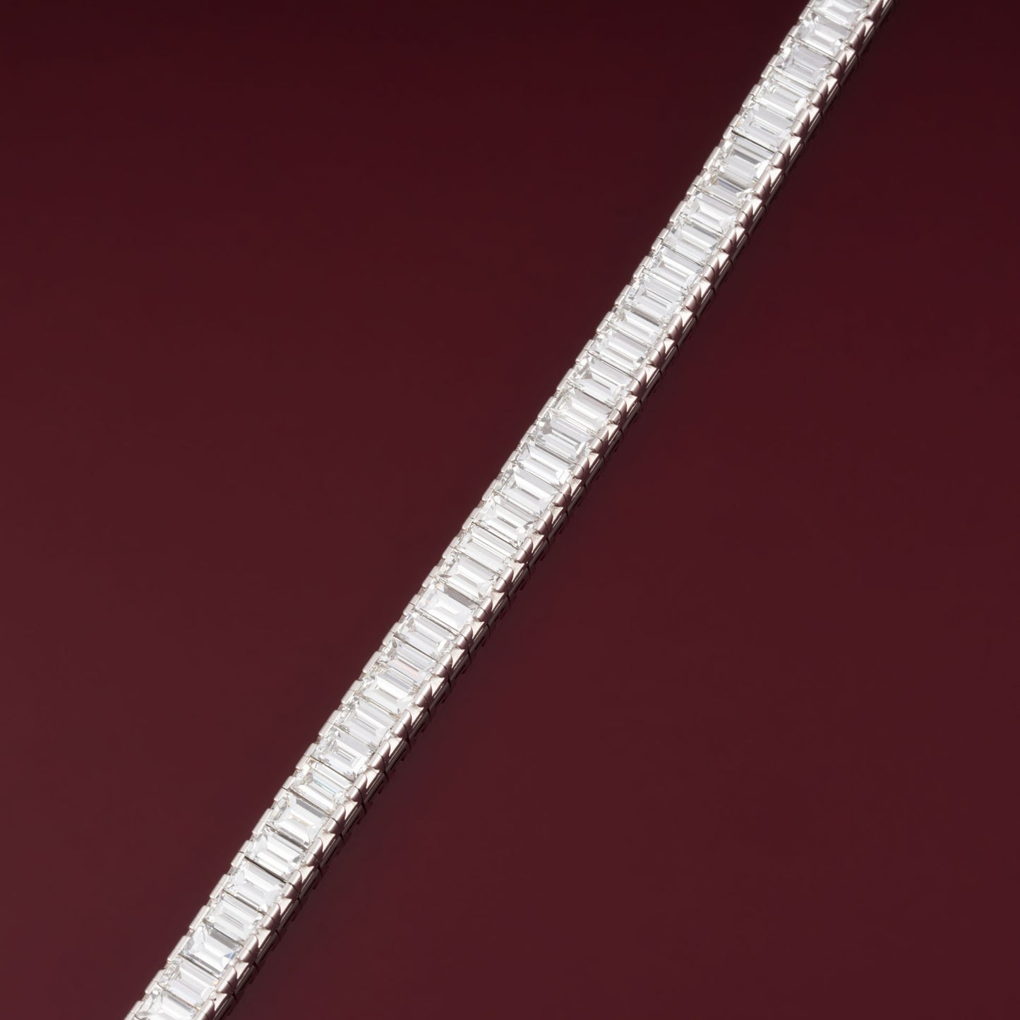 Bracelet rivière baguette