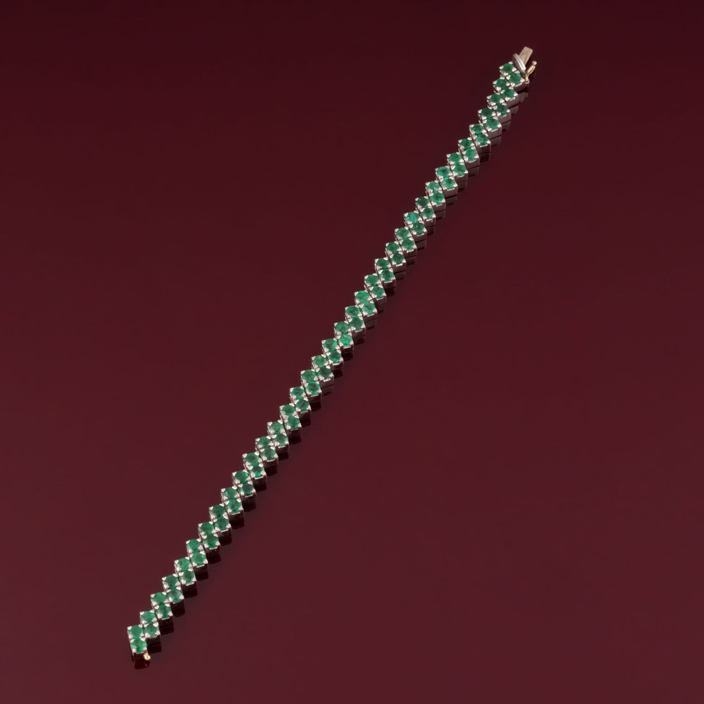 Bracelet émeraudes