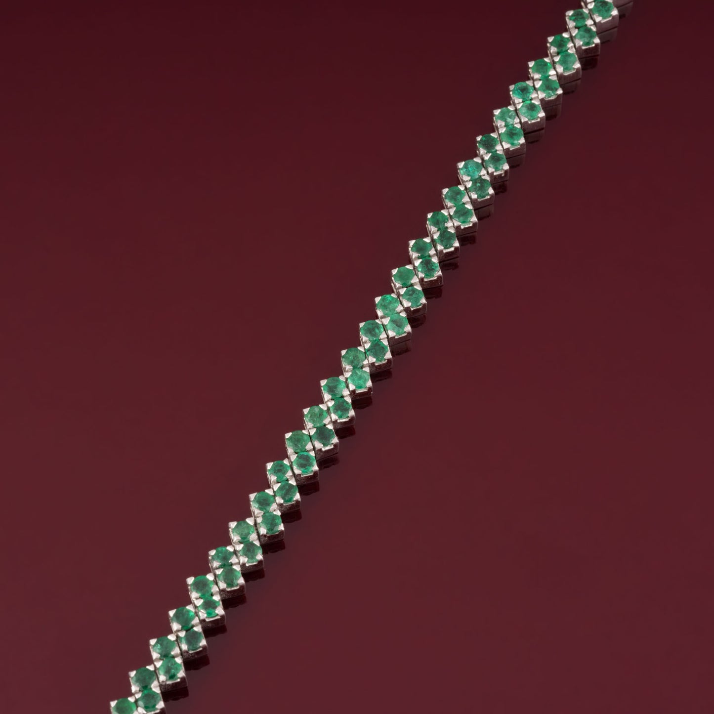 Bracelet émeraudes