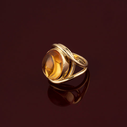 Bague citrine