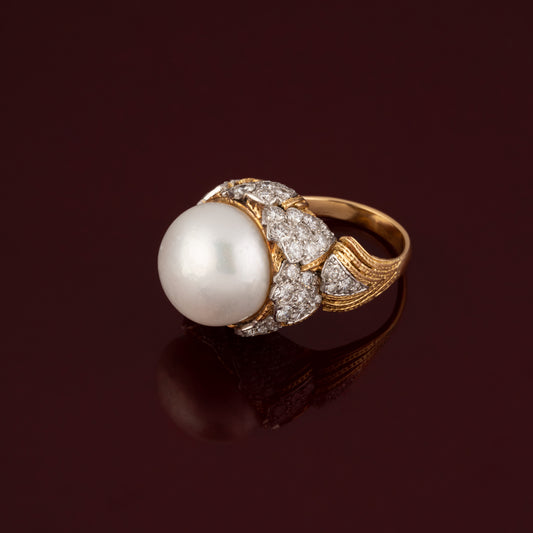 Bague perle