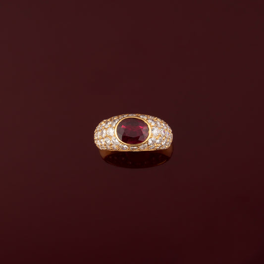 Bague rubis