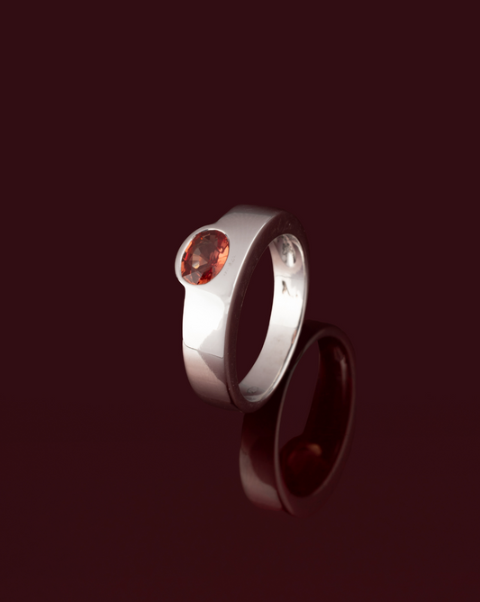 Jonc Saphir orange