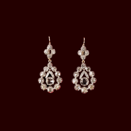 Pendants d'oreilles du XVIIIᵉ siècle