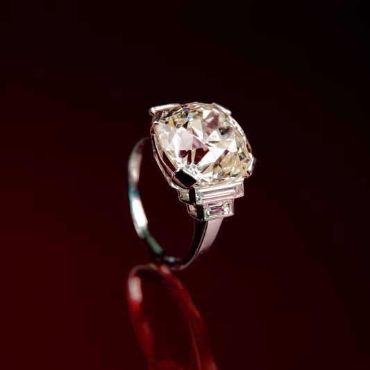 Bague diamant 9.26 carats